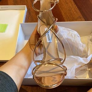 Steve Madden Rose Gold Heels